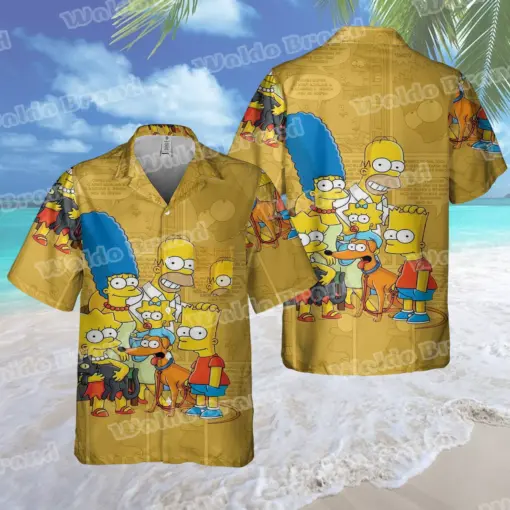 The-Simpsons-Family-Summer-Vacation-v2-Hawaiian-shirts-for-gift
