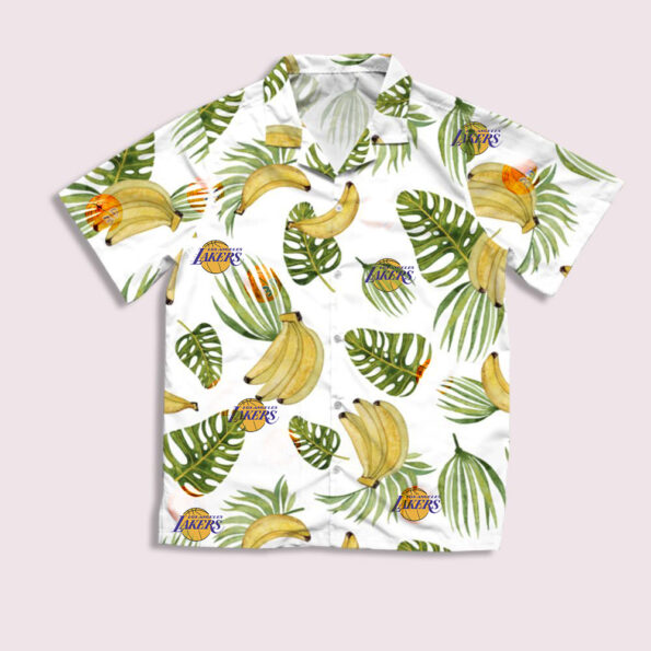 basketball Nba lakers Hawaiian floral full 3d Shirt for fans