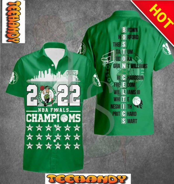 Boston Celtics NBA Finals Champions Hawaiian Shirt for fan