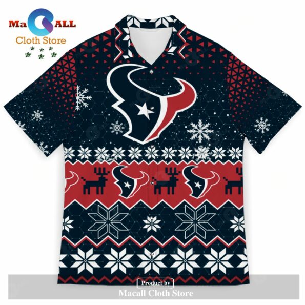 Houston Texans Football American Ugly Christmas Sweater Hawaiian Shirt for fan