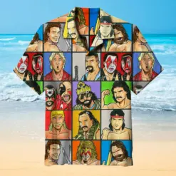 WWE The Golden Era Universal Hawaiian Shirt custom