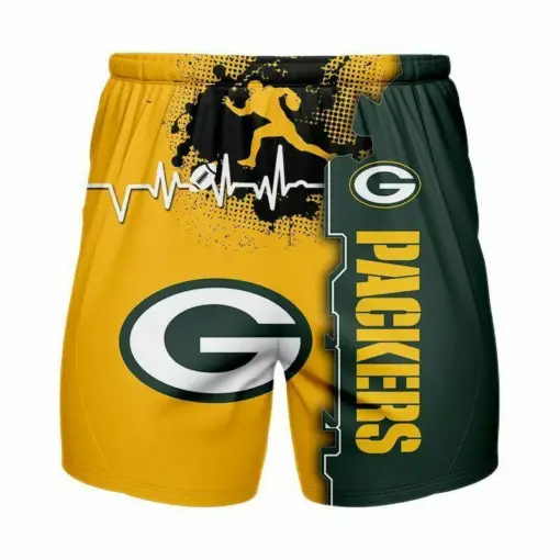 Green Bay Packers NFL full 3D Printed short