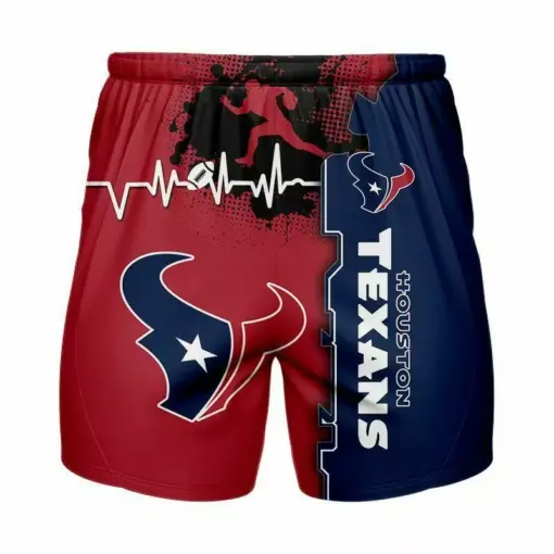 Houston Texans NFL full 3D Printed short