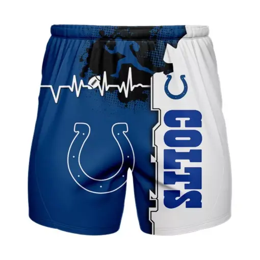 Indianapolis Colts NFL full 3D Printed Shorts