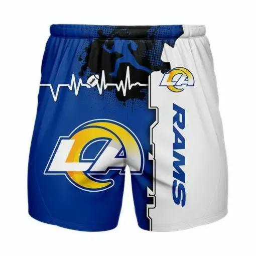 Los Angeles Rams NFL full 3D Printed short