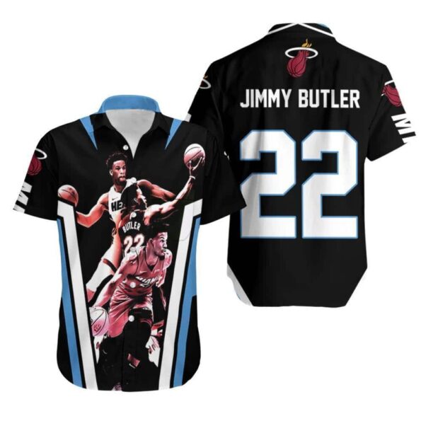 Miami Heat Hawaiian Shirt Jimmy Butler 22 for fan