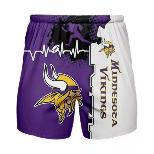 Minnesota Vikings NFL full 3D Printed short