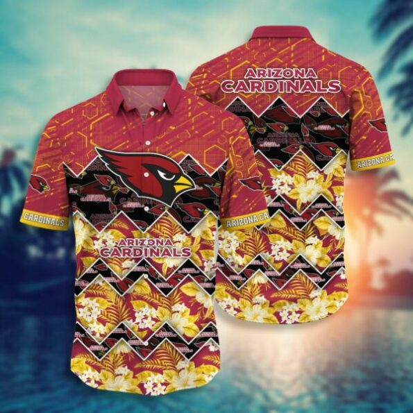 NFL Arizona Cardinals Hawaiian Shirt Style Hot Trending l8A