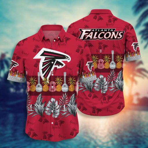 NFL Atlanta Falcons Hawaiian Shirt Short Hot Trending Summer