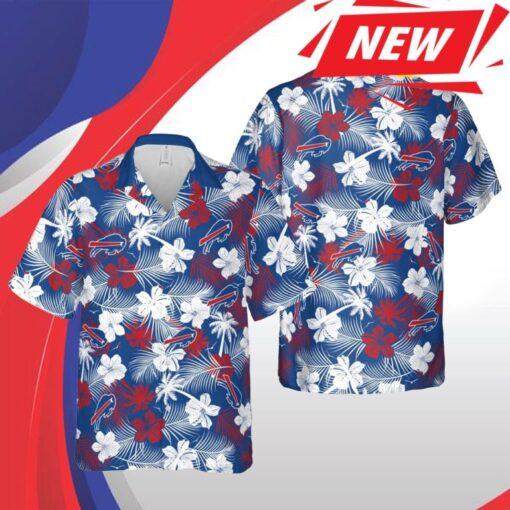 NFL Buffalo Bills Floral Aloha Hawaiian 3D Shirt For Fans