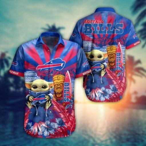 NFL Buffalo Bills Hawaiian Shirt Baby Yoda Style Summer