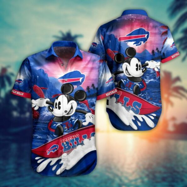 NFL Buffalo Bills Hawaiian Shirt Mickey Summer