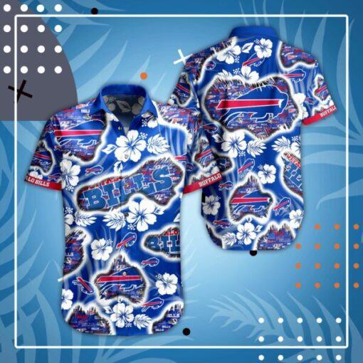 NFL Buffalo Bills Hawaiian Shirt Short Trending Summer