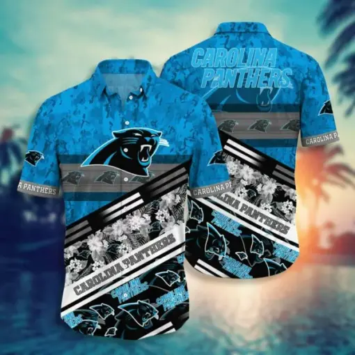 NFL Carolina Panthers Hawaiian Shirt Hot Trending