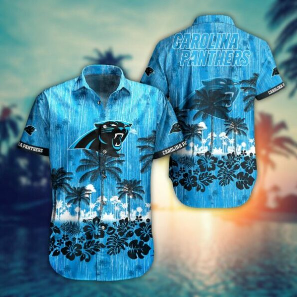 NFL Carolina Panthers Hawaiian Shirt New Style Summer