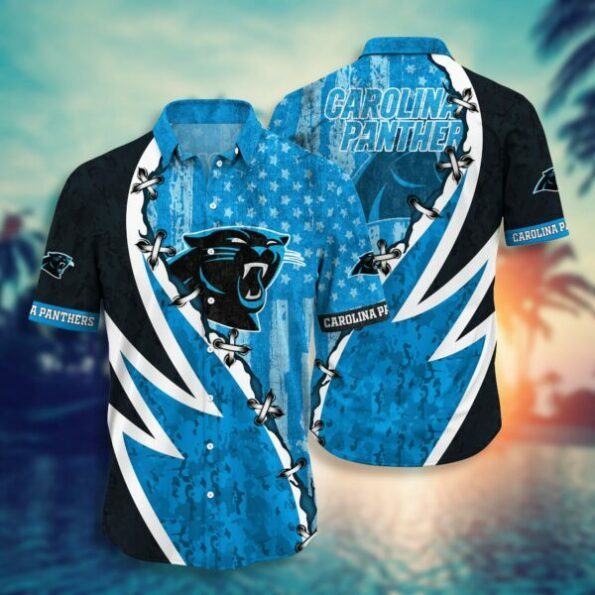 NFL Carolina Panthers Hawaiian Shirt Short Style Hot Trending