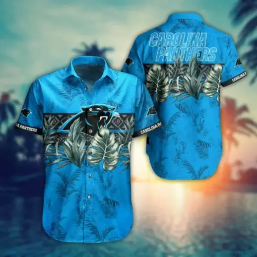 NFL Carolina Panthers Hawaiian Shirt Short Trending Summer