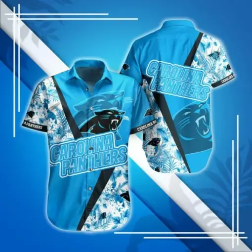 NFL Carolina Panthers Hawaiian Shirt Summer Trending