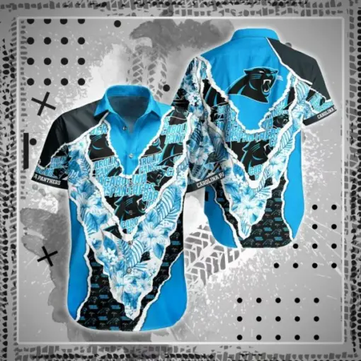 NFL Carolina Panthers Hawaiian Shirt Top Trending Summer