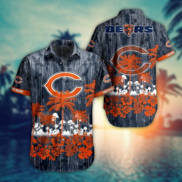 NFL Chicago Bears Hawaiian Shirt New Style Summer