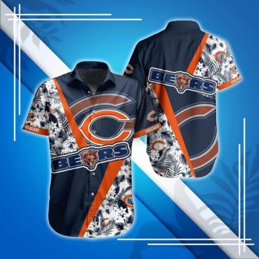 NFL Chicago Bears Hawaiian Shirt Style Summer Trending