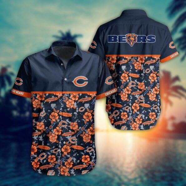 NFL Chicago Bears Hawaiian Shirt Trending Style Summer