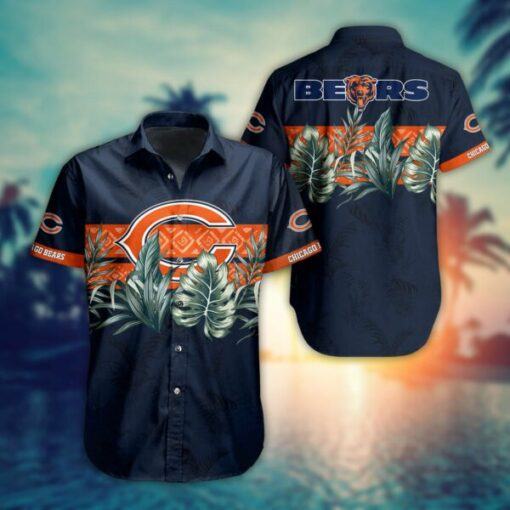 NFL Chicago Bears Style Hot Trending 05 football 3d Hawaiian Shirt Short