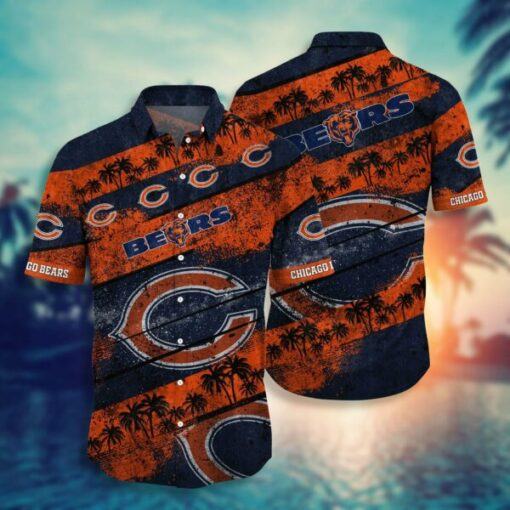 NFL Chicago Bears Style Hot Trending 2 football 3d Hawaiian Shirt Short