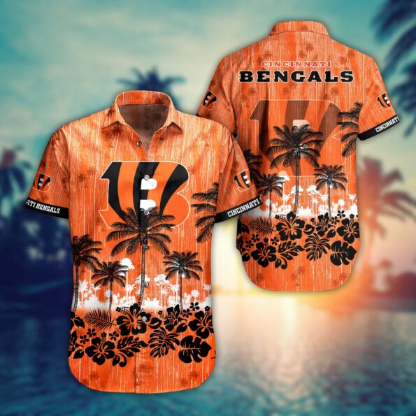 NFL Cincinnati Bengals Hawaiian Shirt New Style Summer