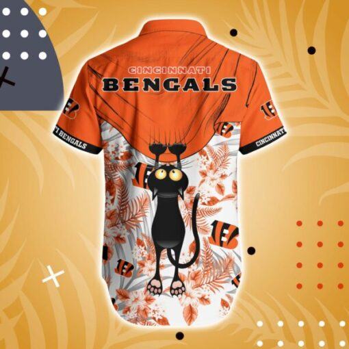 NFL Cincinnati Bengals Hawaiian Shirt Short For Fans 03