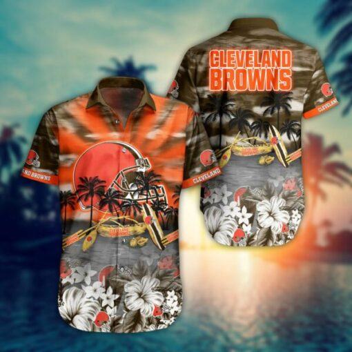 NFL Cleveland Browns Hawaiian Shirt Lover New Summer