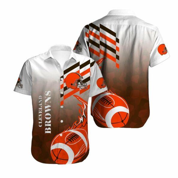NFL Cleveland Browns full 3D Shirt for fans
