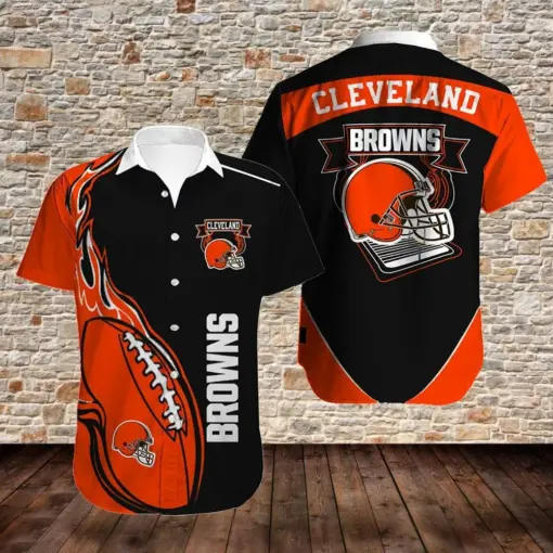 NFL Cleveland Browns trap full 3D Shirt