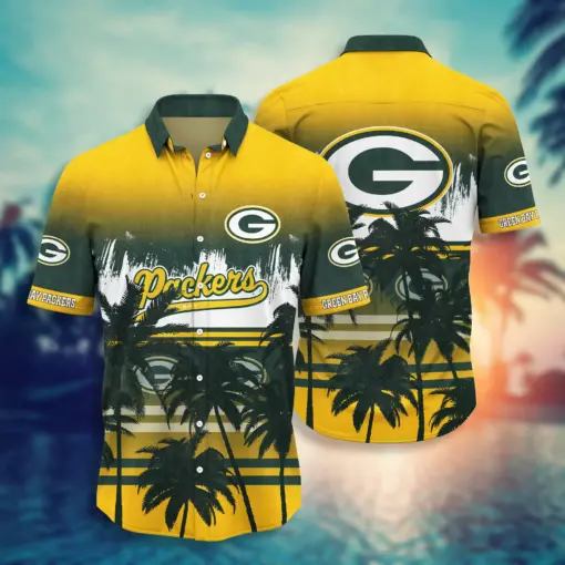 NFL Green Bay Packers Coconut Island Hawaiian Shirt For Fans