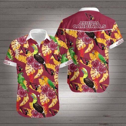 NFL Hawaiian Shirt Arizona Cardinals 3D Aloha