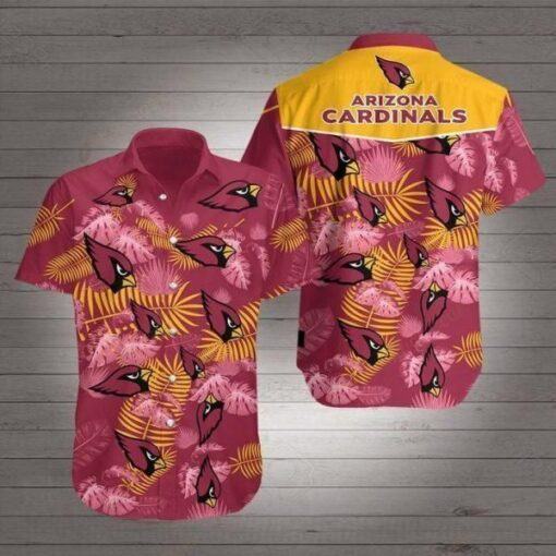 NFL Hawaiian Shirt Arizona Cardinals 3D For Fans 04