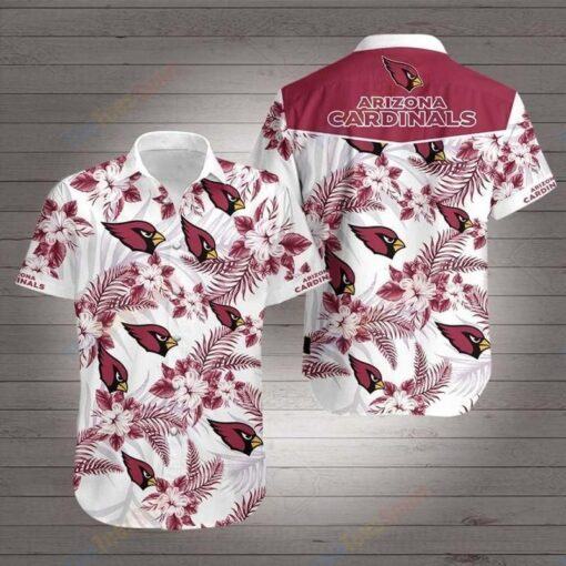 NFL Hawaiian Shirt Arizona Cardinals Football 3d