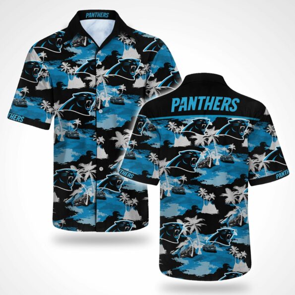 NFL Hawaiian Shirt Carolina Panthers 3D For Fans 01