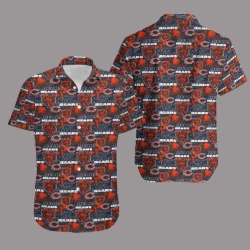 NFL Hawaiian Shirt Chicago Bears Full 3D For Fans