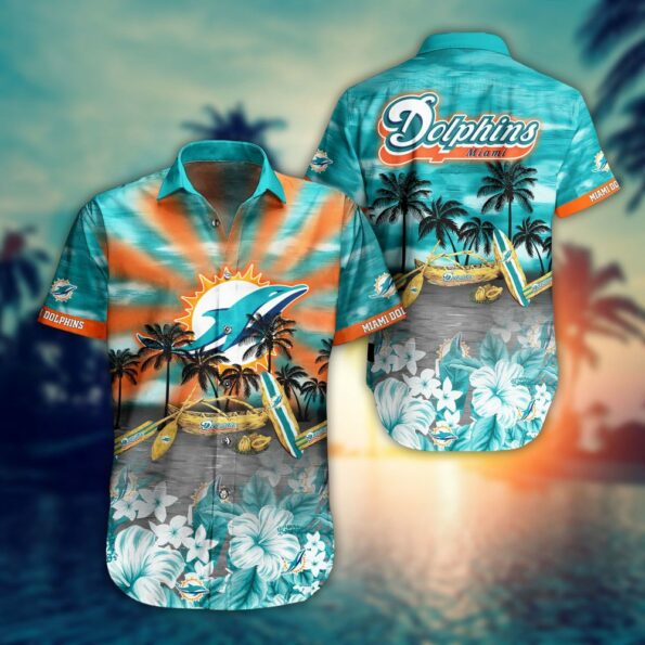NFL Miami Dolphins Hawaiian 3D Shirt Lover New Summer