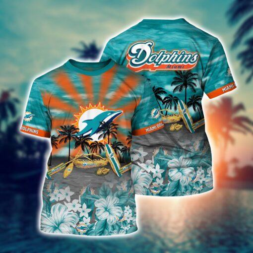 NFL Miami Dolphins Hawaiian 3D Shirt Lover New Summer