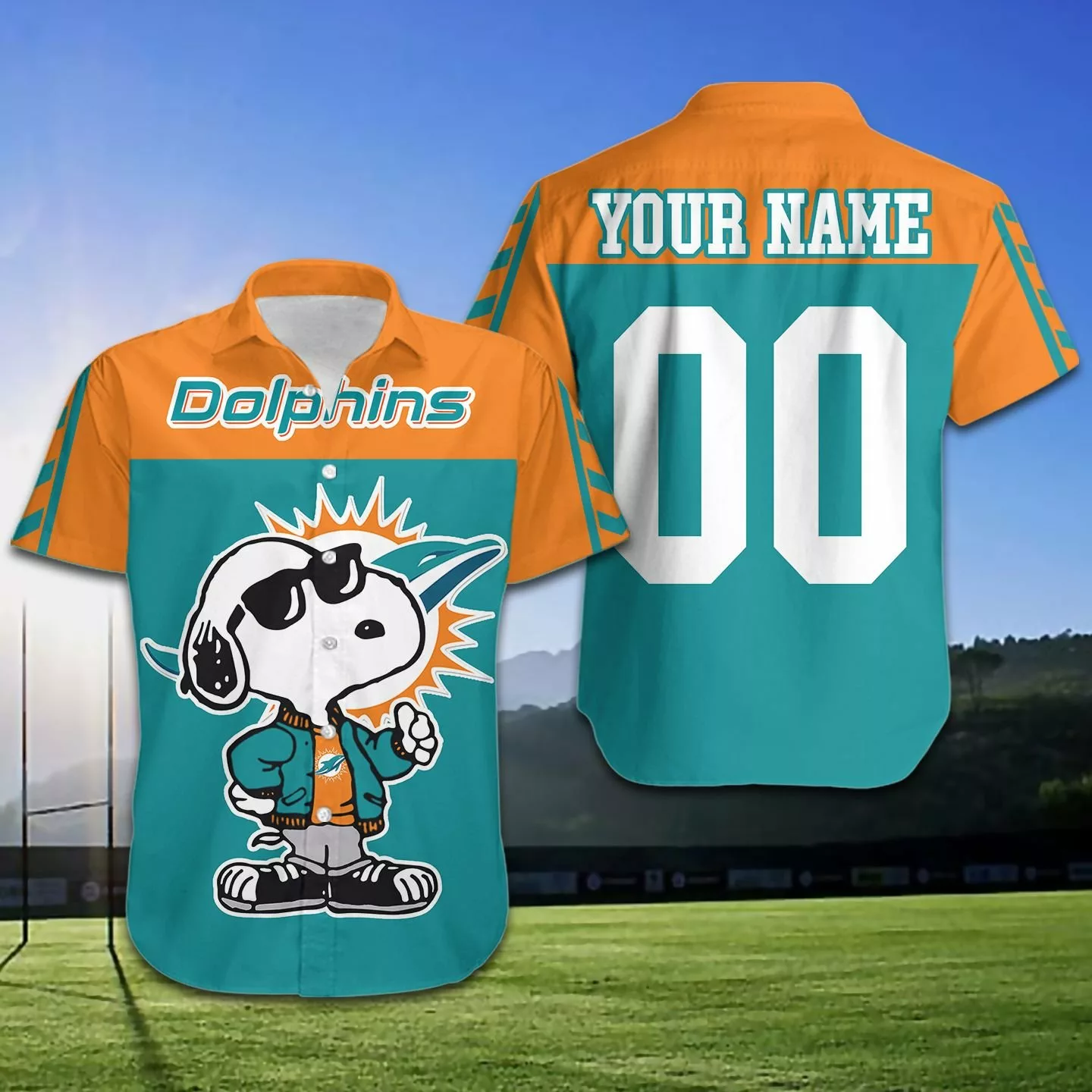 NFL Miami Dolphins Grateful Dead Hawaiian Shirt For Fans - Freedomdesign