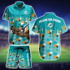 NFL Miami Dolphins Hawaiian Shirt Short Tshirt Groot