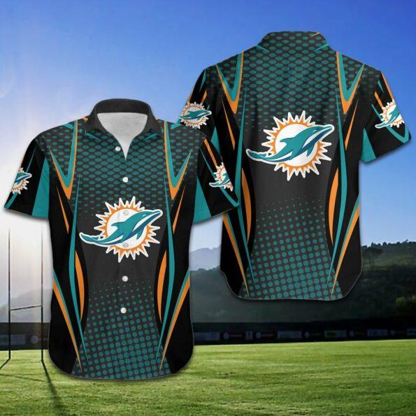 NFL Miami Dolphins Shirt American Football Sporty All Over Print 3D