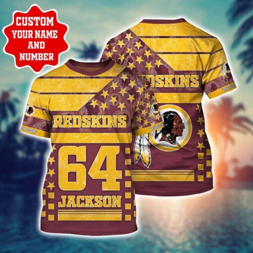 NFL Washington Redskins Hawaiian shirt 64 Jackson