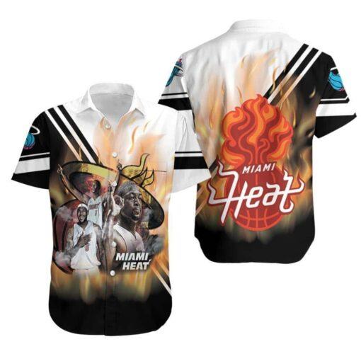 Nba Miami Heat Hawaiian Shirt For Basketball Lovers for fan