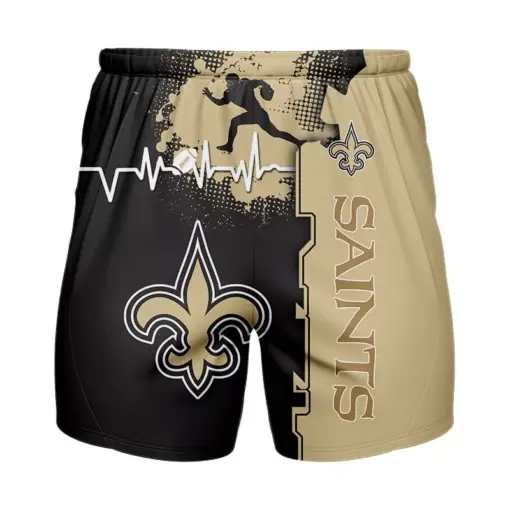 New Orleans Saints NFL full 3D Printed short