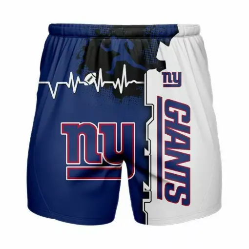 New York Giants NFL full 3D Printed short