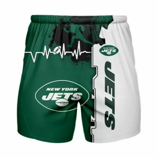 New York Jets NFL full 3D Printed short