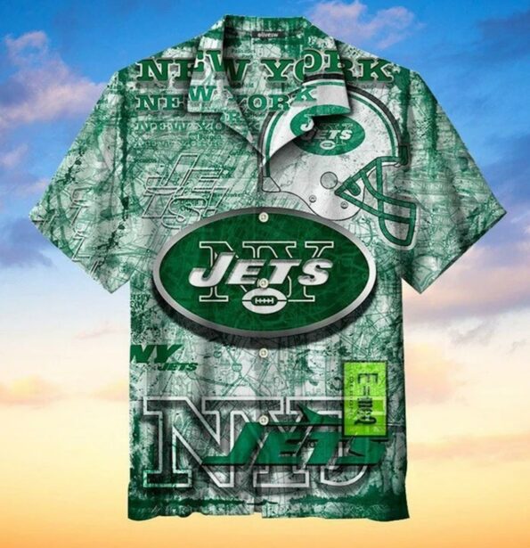 New York Jets Retro NFL Hawaiian Shirt For Fans